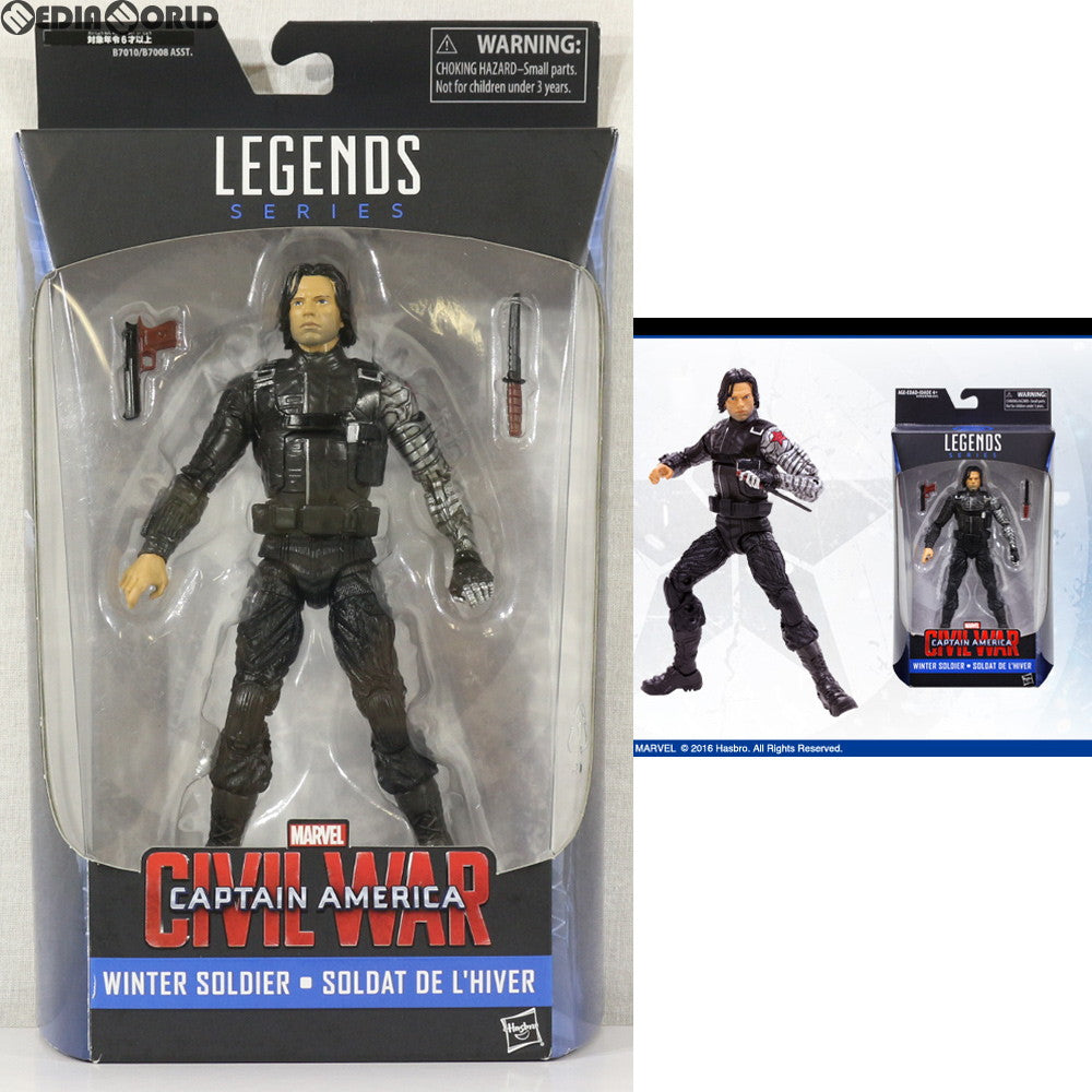 【中古即納】[FIG] 6インチ「レジェンド」 キャプテン・アメリカ シリーズ2.5 ウィンター・ソルジャー シビル・ウォー/キャプテン・アメリカ ハズブロ アクションフィギュア ハズブロ(20160623)