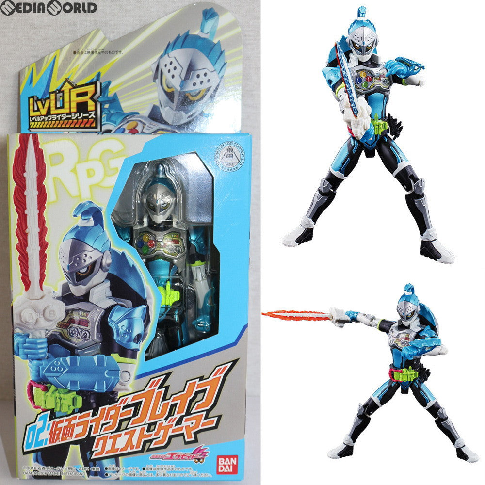 【中古即納】[FIG] LVUR02 仮面ライダーブレイブ クエストゲーマー 仮面ライダーエグゼイド 完成品 可動フィギュア バンダイ(20161008)
