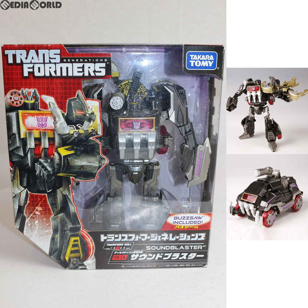 【中古即納】[TOY] トランスフォーマージェネレーションズ TG-14 サウンドブラスター&バズソー 完成トイ タカラトミー(20130323)