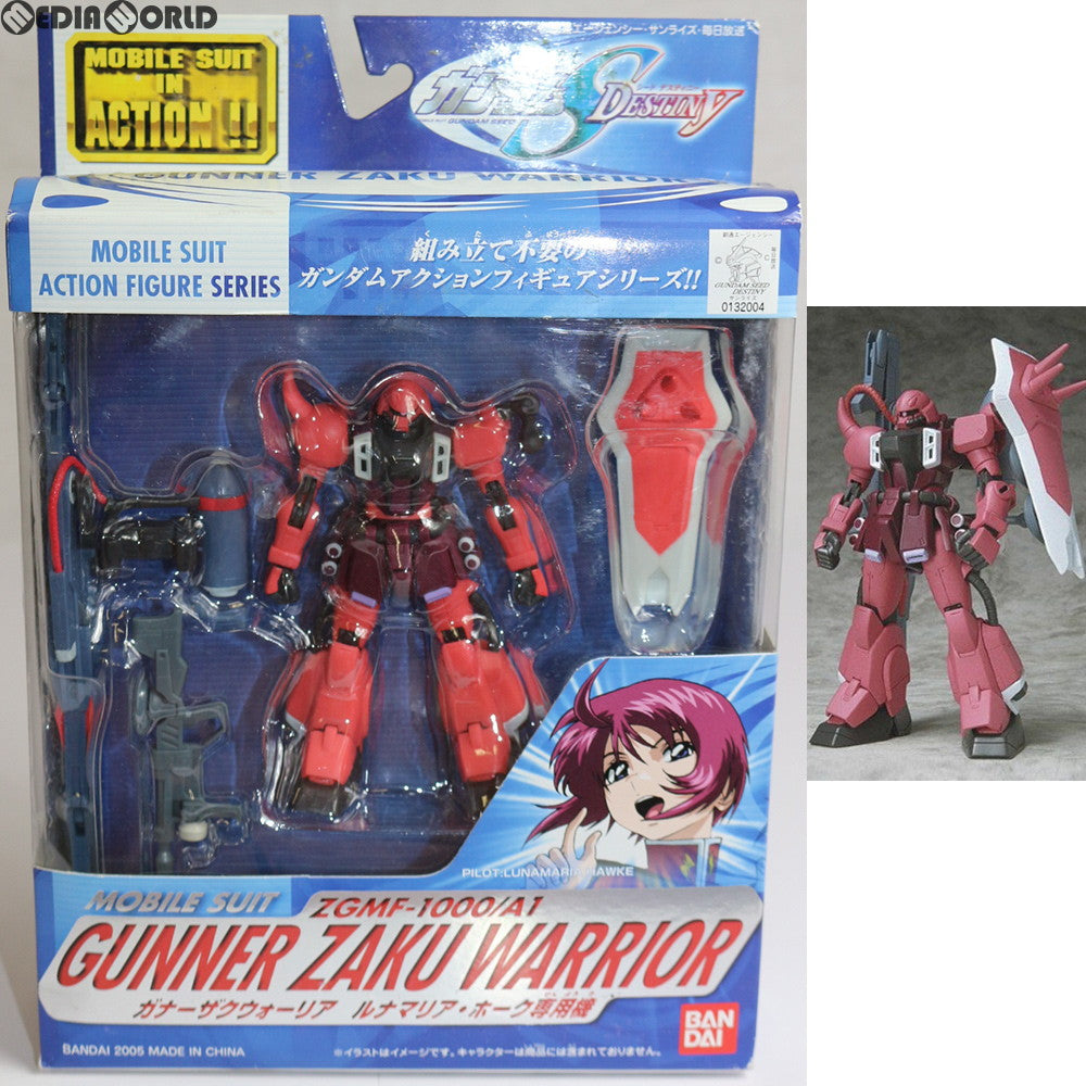 【中古即納】[FIG] MS IN ACTION!!(モビルスーツ・イン・アクション) ガナーザクウォーリア(ルナマリア・ホーク専用機) 機動戦士ガンダムSEED DESTINY(シード デスティニー) 完成品 可動フィギュア バンダイ(20050212)