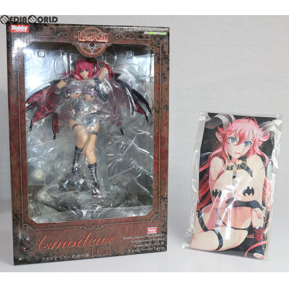 【中古即納】[FIG] アスモデウス 〜色欲の像 ティッシュカバー付き限定版 七つの大罪 1/8 完成品 フィギュア ホビージャパン通販&オンラインショップ限定 ホビージャパン/オーキッドシード(20130228)