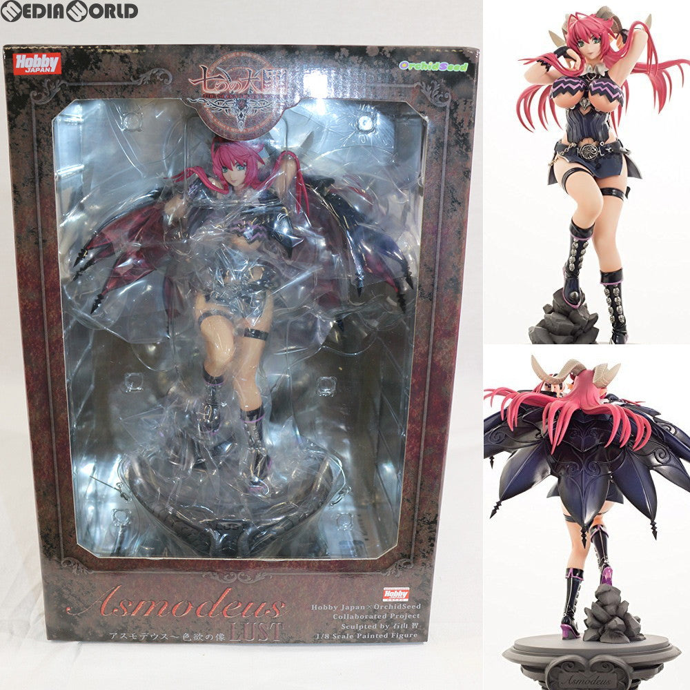 【中古即納】[未開封][FIG] アスモデウス 〜色欲の像 通常版 七つの大罪 1/8 完成品 フィギュア 月刊ホビージャパン誌上通販&オンラインショップ限定 ホビージャパン/オーキッドシード(20130228)