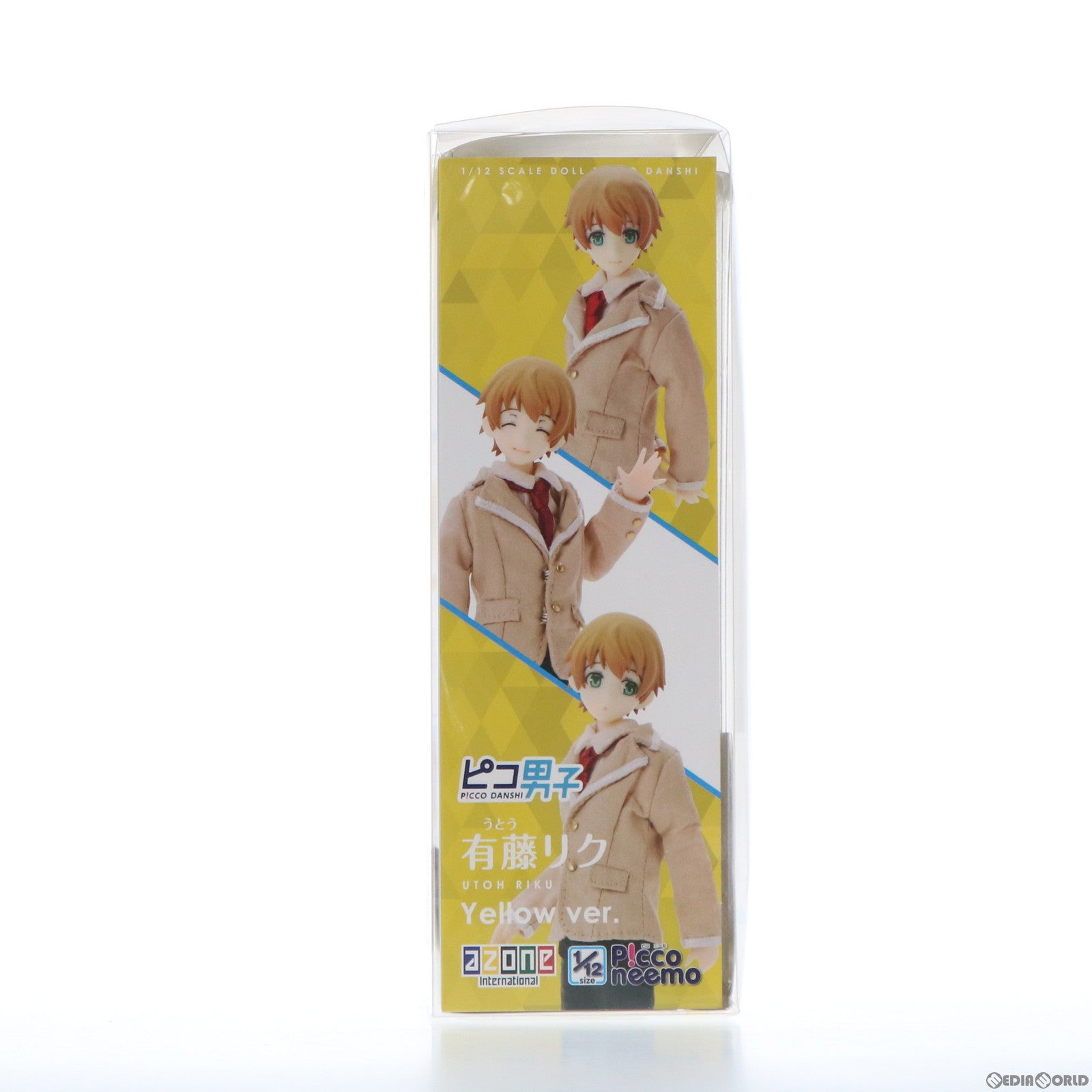 【中古即納】[FIG] ピコ男子 有藤リク(Yellow ver.) 1/12 完成品 ドール(PID027-PDU) アゾン(20180830)
