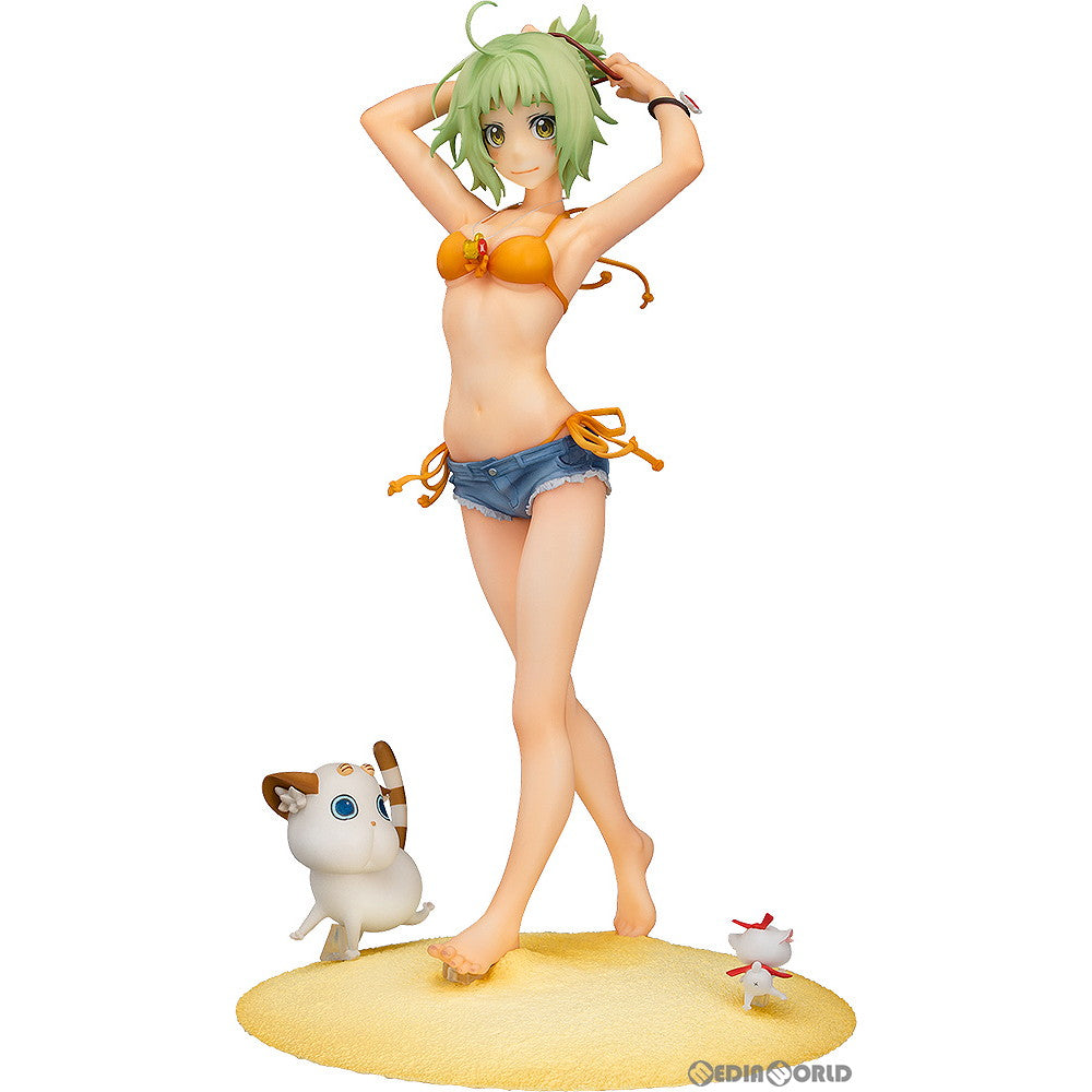 【中古即納】[FIG] 小日向光(こひなたひかり) 水着style あまんちゅ!〜あどばんす〜 1/8 完成品 フィギュア アクアマリン(20190217)