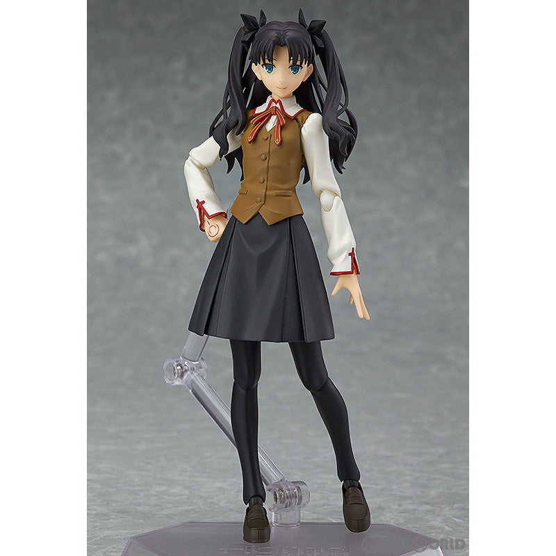 【中古即納】[FIG] GOODSMILE ONLINE SHOP限定特典付属 figma(フィグマ) 257 遠坂凛2.0(とおさかりん) Fate/stay night [Unlimited Blade Works] 完成品 可動フィギュア マックスファクトリー(20150930)