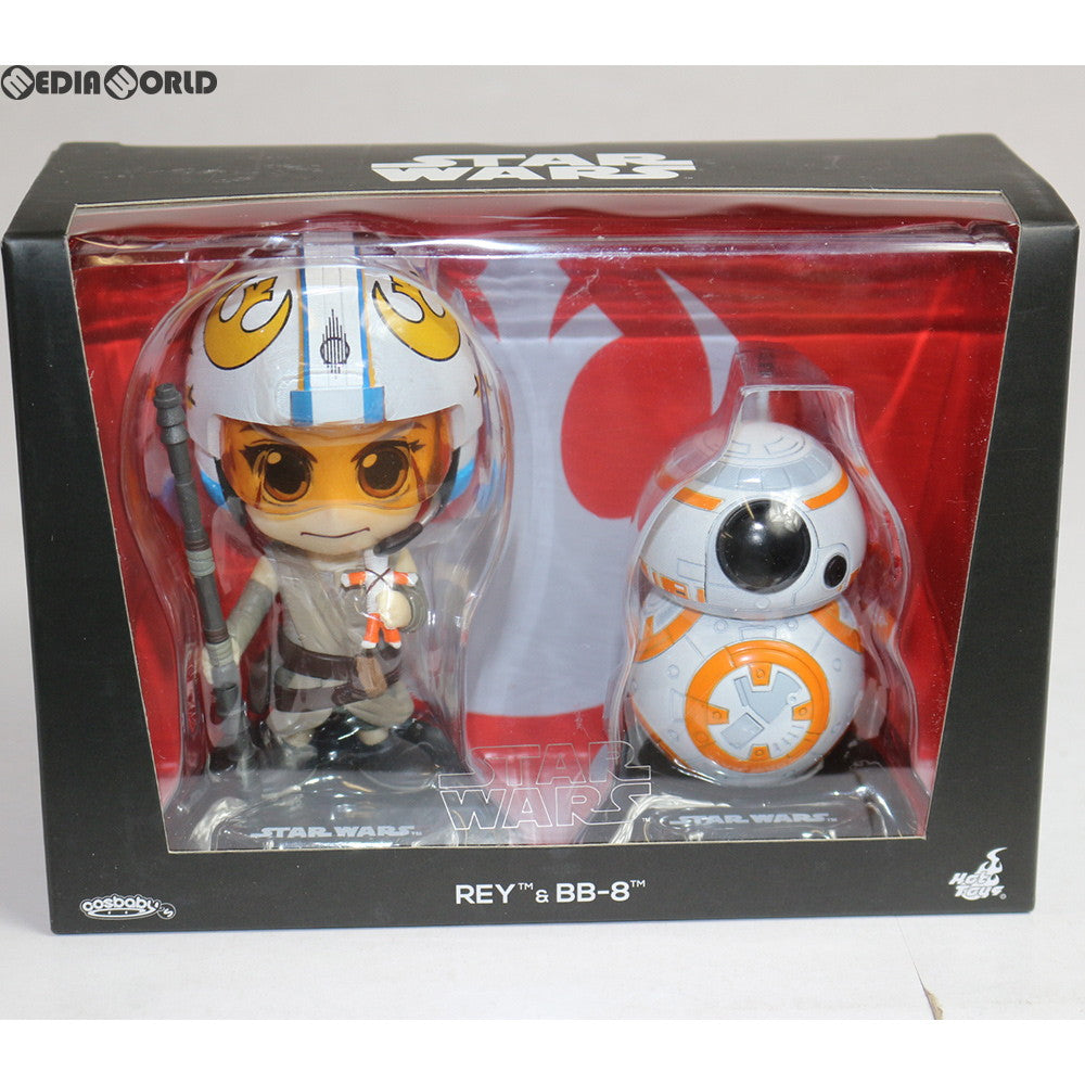 【中古即納】[FIG] コスベイビー レイ(ヘルメット付き版) &BB-8(2体セット) 『スター・ウォーズ/フォースの覚醒』シリーズ3.0[サイズS] STAR WARS 完成品 フィギュア(COS#404) ホットトイズ(20170930)
