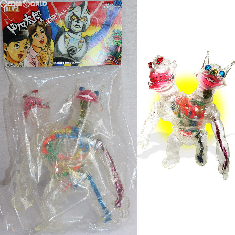 【中古即納】[FIG] ドクロ太郎怪獣シリーズ ダブルンガ 7期 完成品 ソフビ フィギュア エレガブ(20170721)