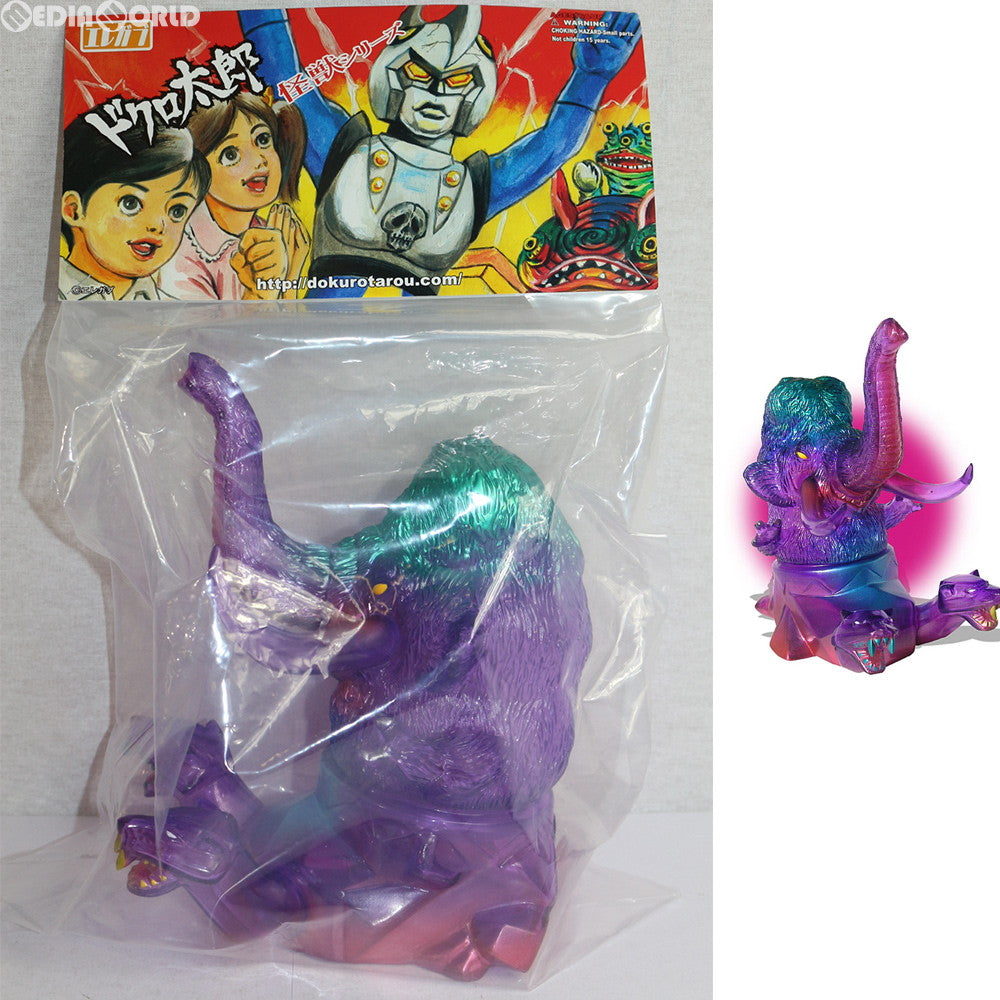 【中古即納】[FIG] ドクロ太郎怪獣シリーズ ヒョウガキング 7期 完成品 ソフビ フィギュア エレガブ(20170121)