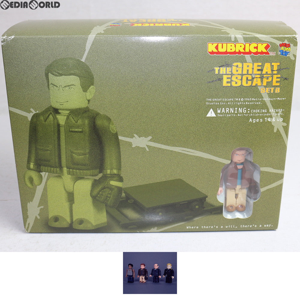 【中古即納】[FIG] KUBRICK(キューブリック) No.129 THE GREAT ESCAPE(大脱走) [SET B] (BOXセットタイプ) 完成品 可動フィギュア メディコム・トイ(20031130)