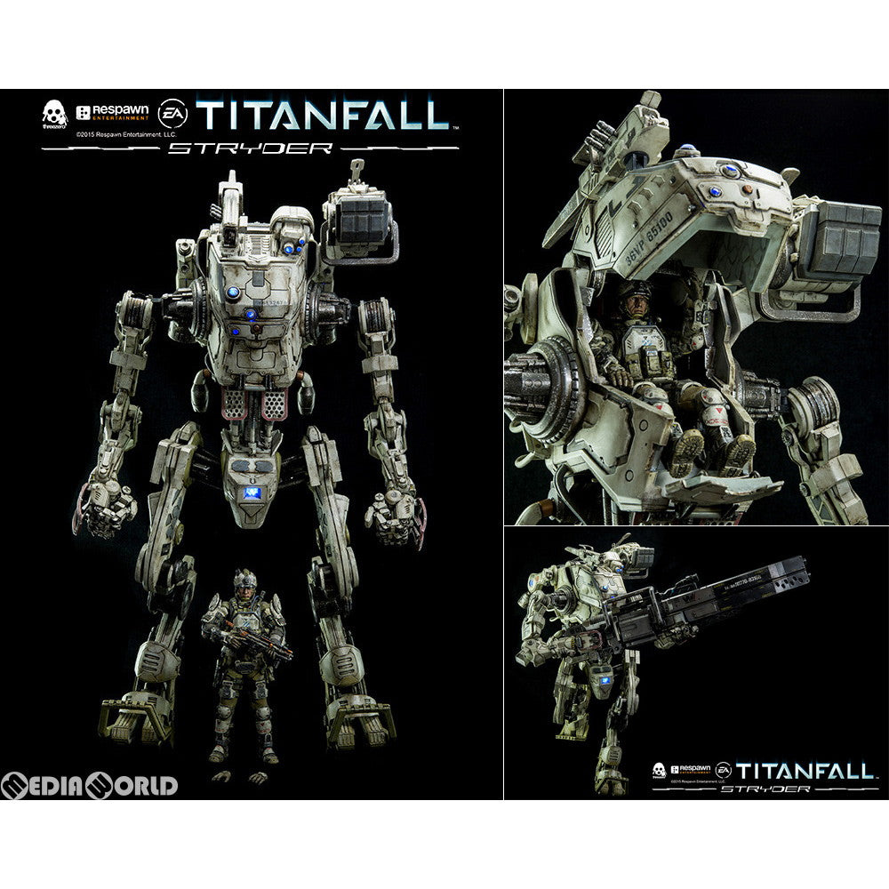 【中古即納】[FIG] 特典付属 TITANFALL STRYDER(タイタンフォール ストライダー) 1/12 完成品 可動フィギュア threezero(スリーゼロ) (20160131)