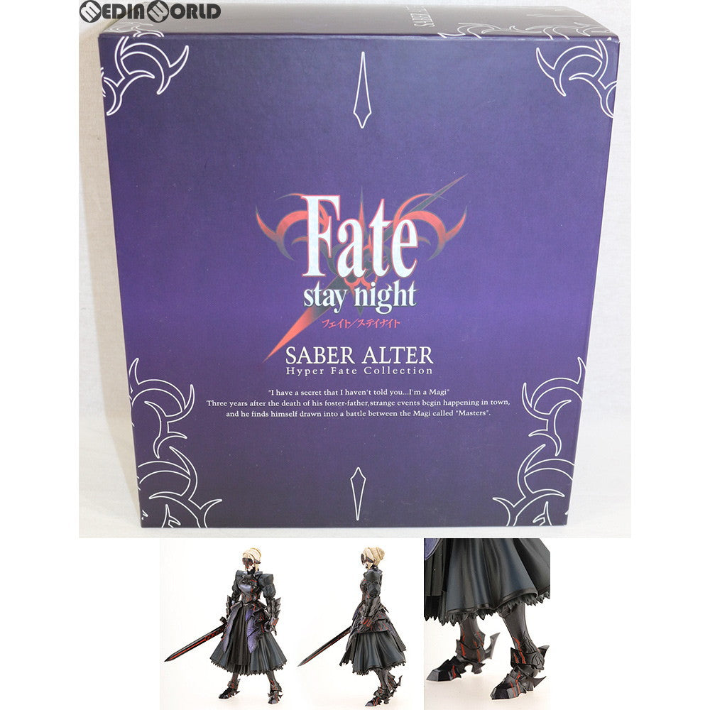 【中古即納】[FIG] テックジャイアン誌上通販限定 HYPER FATE COLLECTION セイバーオルタ Fate/stay night(フェイト/ステイナイト) 1/8 完成品 可動フィギュア エンターブレイン(20071227)