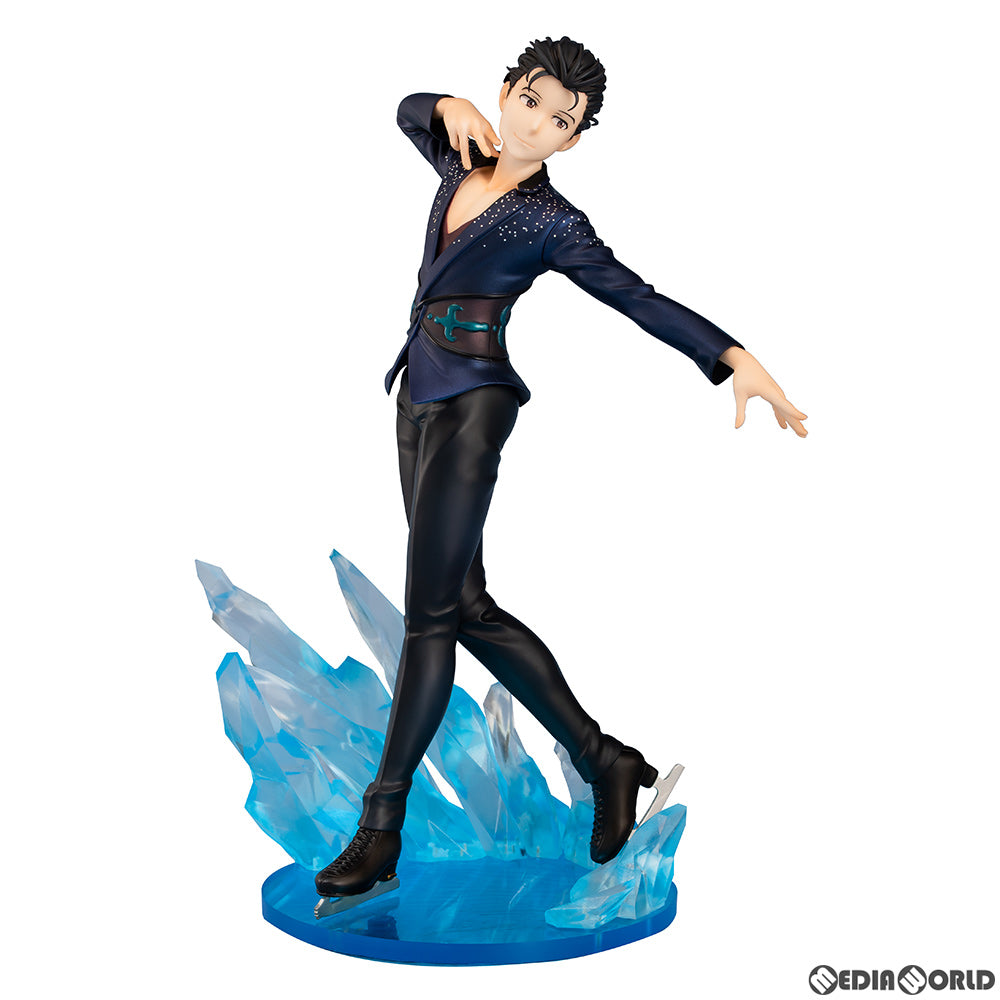 【中古即納】[FIG] 勝生勇利(かつきゆうり) ユーリ!!! on ICE 1/8 完成品 フィギュア キャラアニ/トイズワークス(20190125)