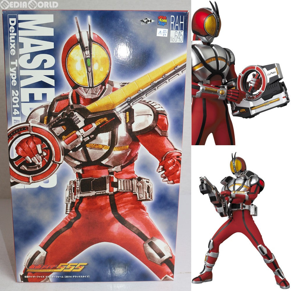 【中古即納】[FIG] リアルアクションヒーローズ No.645 RAH DX 仮面ライダーファイズ ブラスターフォーム 仮面ライダー555(ファイズ) 完成品 可動フィギュア メディコム・トイプレミアムクラブ限定 タイムハウス/メディコム・トイ(20140531)
