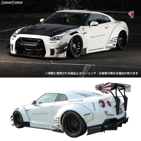 【新品】【お取り寄せ】[PTM]1/24 リバティーウォーク No.12 LB ワークス R35 GT-R type 2 Ver.1 プラモデル  アオシマ(20211210)