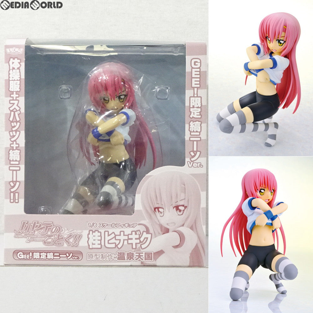 【中古即納】[FIG] レジーニャ! 桂ヒナギク Gee!限定 縞ニーソVer. ハヤテのごとく!! 1/6 完成品 フィギュア コスパ(20100430)