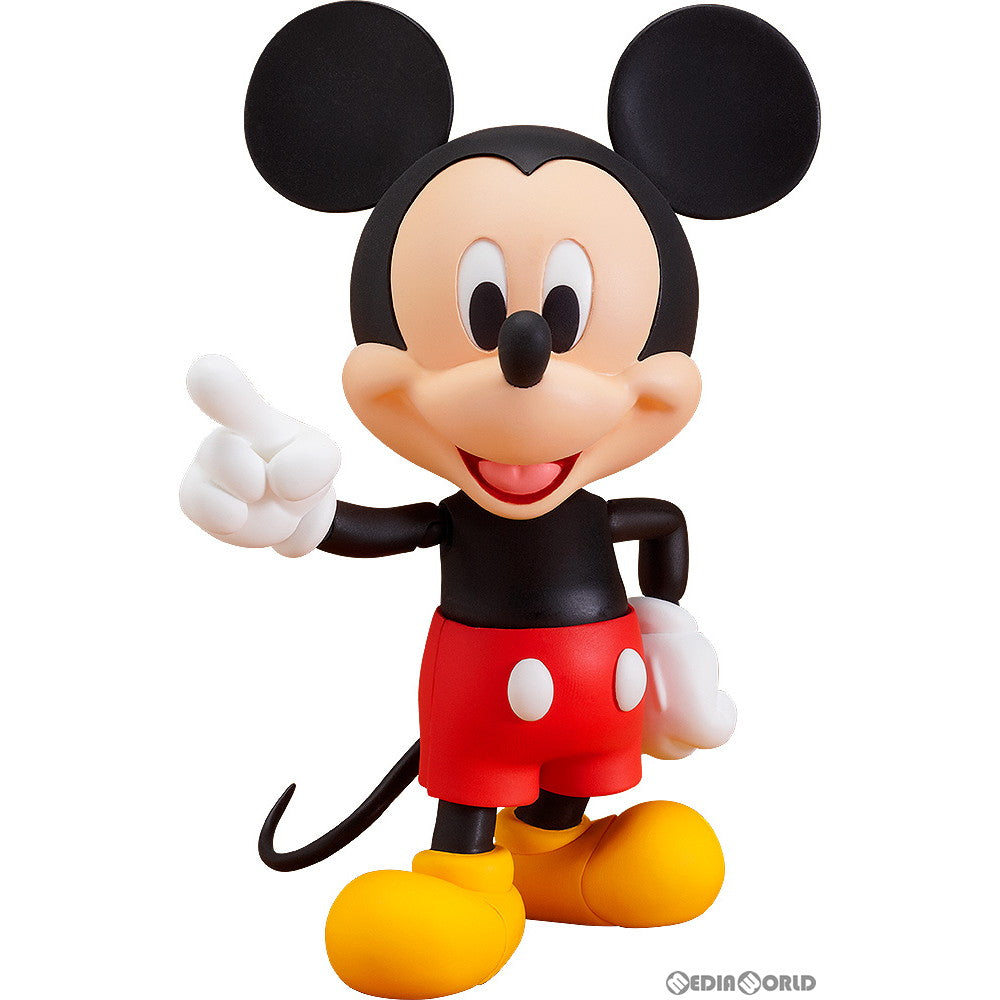 【中古即納】[FIG](再販)ねんどろいど 100 ミッキーマウス MICKEY MOUSE 完成品 可動フィギュア グッドスマイルカンパニー(20180929)