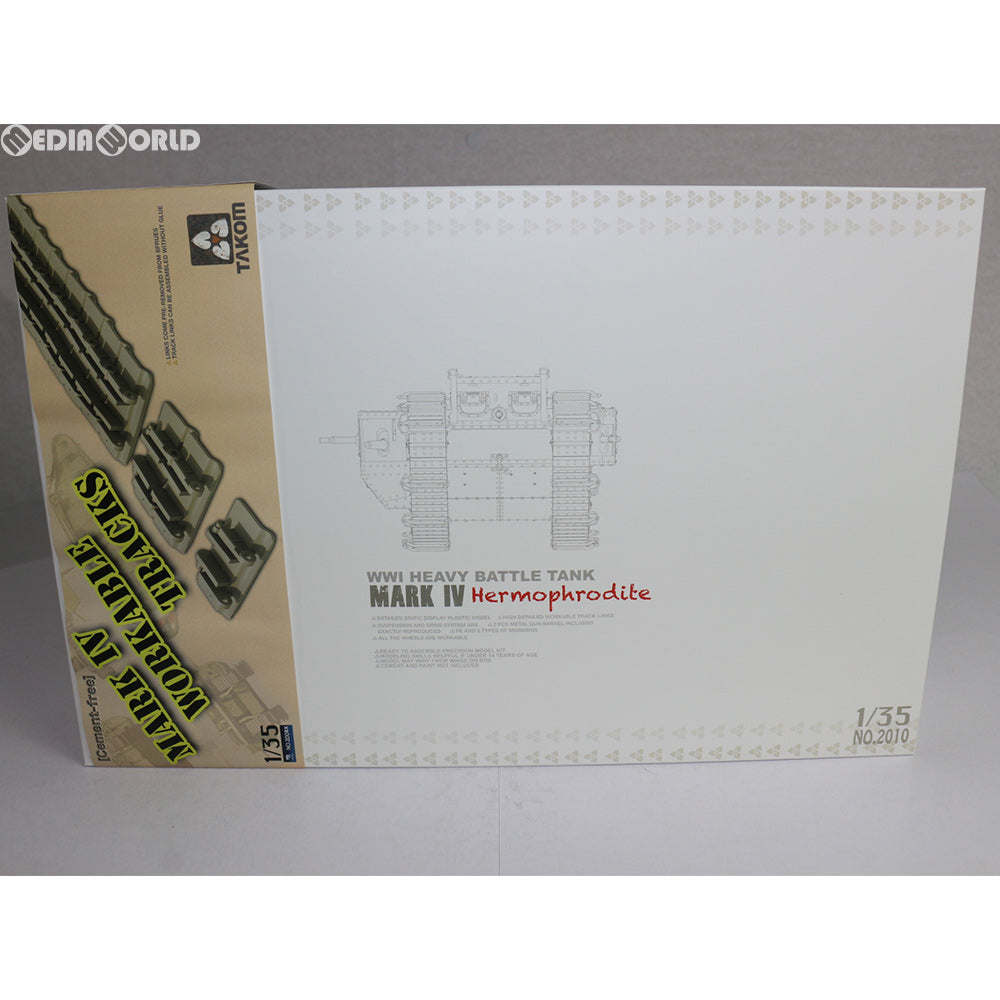 【中古即納】[PTM] 1/35 マーク IV 戦車(雄雌型) 限定品 プラモデル(TKO2010) TAKOM(タコム) (20141231)