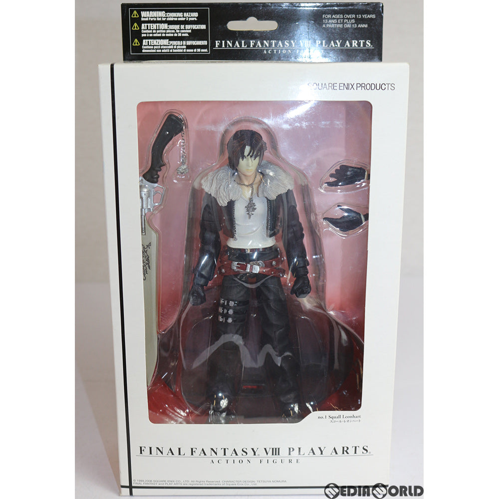 【中古即納】[FIG] PLAY ARTS(プレイアーツ) スコール・レオンハート(再生産版パッケージ) FINAL FANTASY VIII(ファイナルファンタジー8) 完成品 可動フィギュア スクウェア・エニックス(20060406)