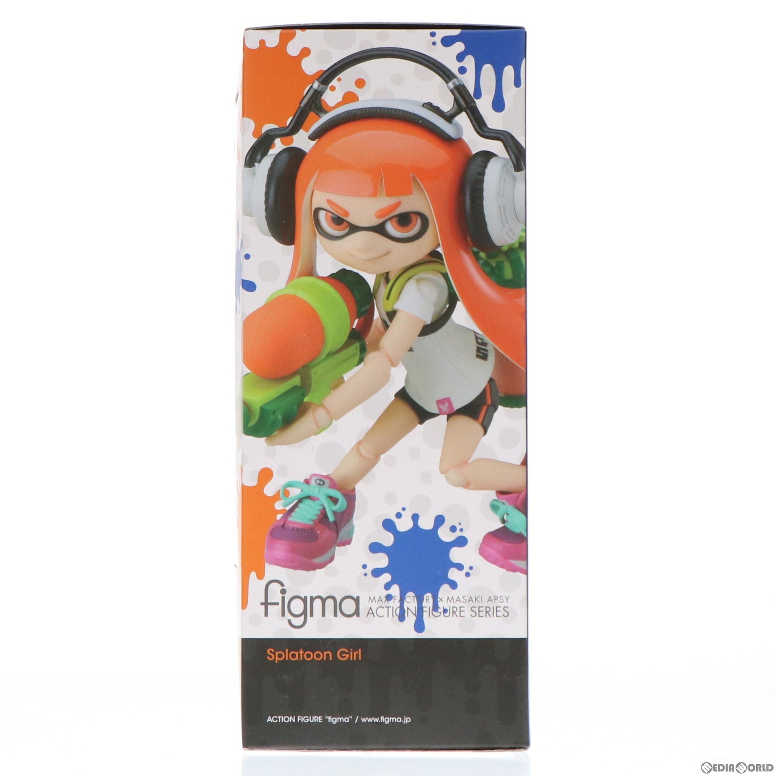 【中古即納】[FIG]figma(フィグマ) 400 Splatoon(スプラトゥーン) ガール 完成品 可動フィギュア グッドスマイルカンパニー(20190531)