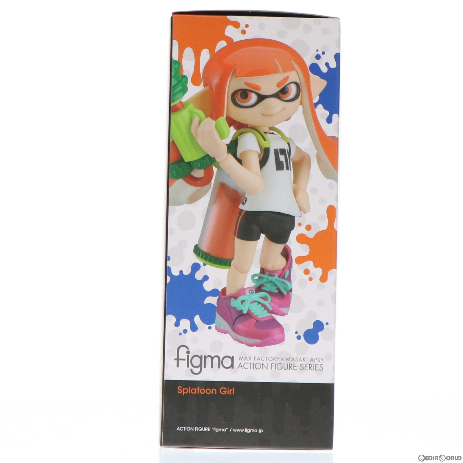 【中古即納】[FIG]figma(フィグマ) 400 Splatoon(スプラトゥーン) ガール 完成品 可動フィギュア グッドスマイルカンパニー(20190531)