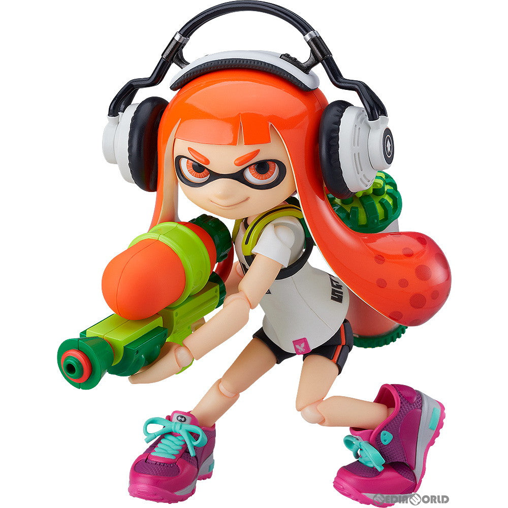 【中古即納】[FIG]figma(フィグマ) 400 Splatoon(スプラトゥーン) ガール 完成品 可動フィギュア グッドスマイルカンパニー(20190531)