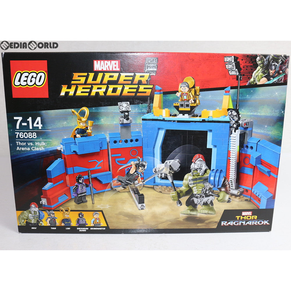 【中古即納】[TOY] LEGO(レゴ) SUPER HEROES(スーパーヒーローズ) ソー vs.ハルクアリーナクラッシュ マイティ・ソー バトルロイヤル(Thor: Ragnarok) 完成トイ(76088) LEGO(レゴ) (20170602)