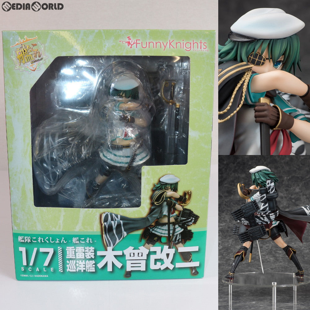 【中古即納】[FIG] (再販) 木曾改二(きそかいに) 艦隊これくしょん -艦これ- 1/7 完成品 フィギュア ファニーナイツ(アオシマ) (20181220)