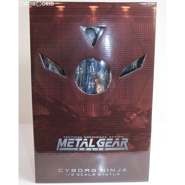 中古即納】[FIG]メタルギア ソリッド/ サイボーグ忍者 1/6スケール スタチュー METAL GEAR SOLID 完成品 フィギュア Gecco (ゲッコウ)