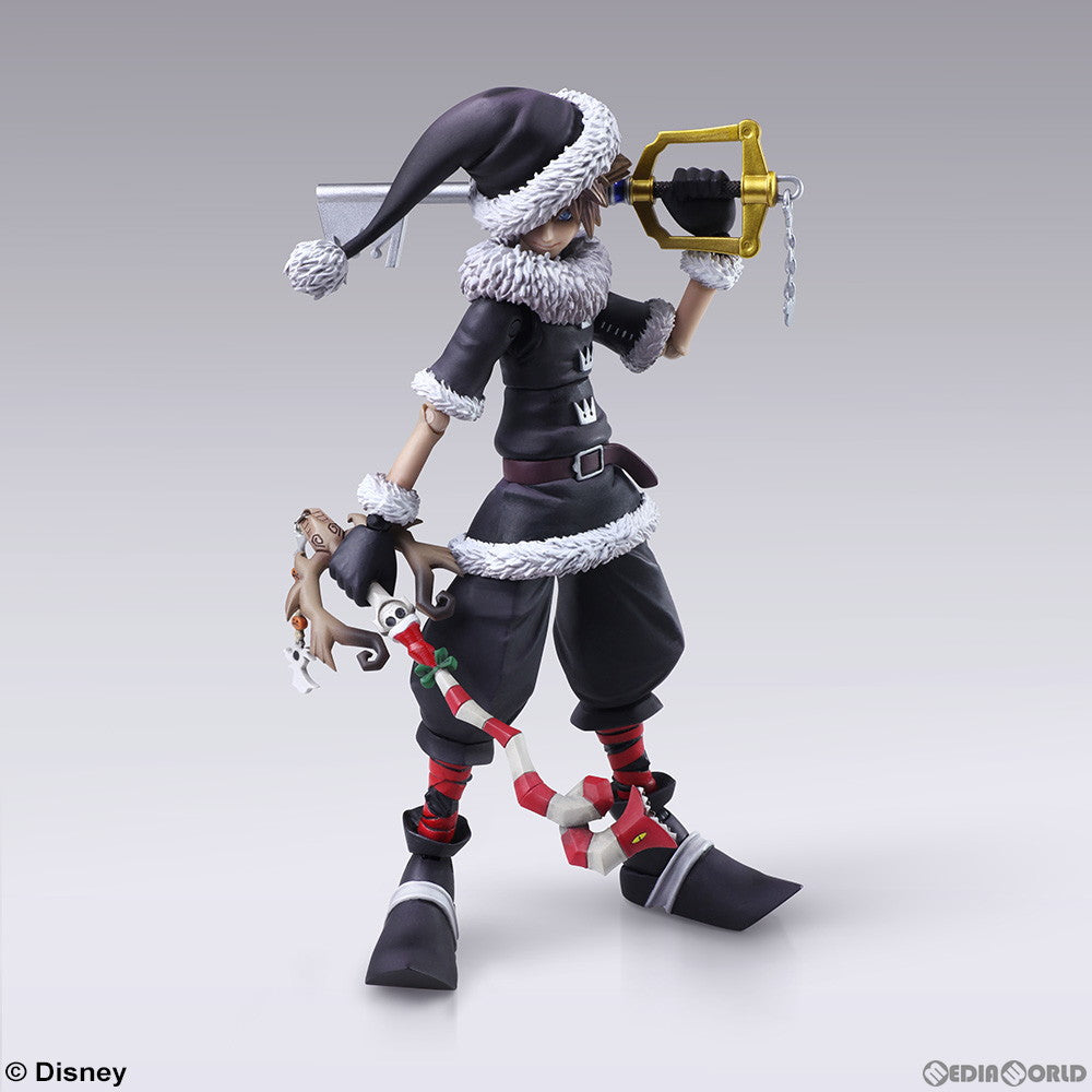【中古即納】[FIG] BRING ARTS(ブリングアーツ) ソラ クリスマスタウンVer. KINGDOM HEARTS II(キングダム ハーツ2) 完成品 可動フィギュア スクウェア・エニックス(20190329)