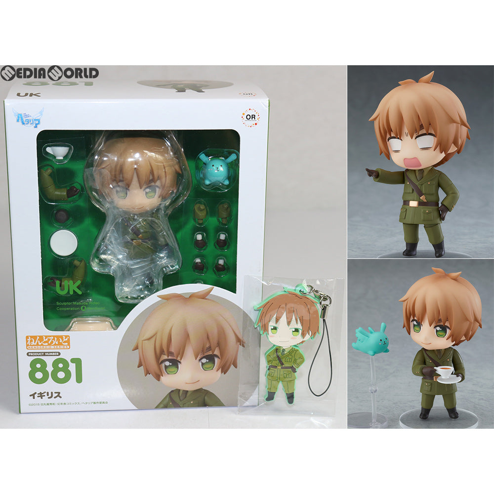 【中古即納】[FIG] GOODSMILE ONLINE SHOP限定特典付属 ねんどろいど 881 イギリス ヘタリア The World Twinkle(ザ ワールドティンクル) 完成品 可動フィギュア オランジュ・ルージュ(20180811)