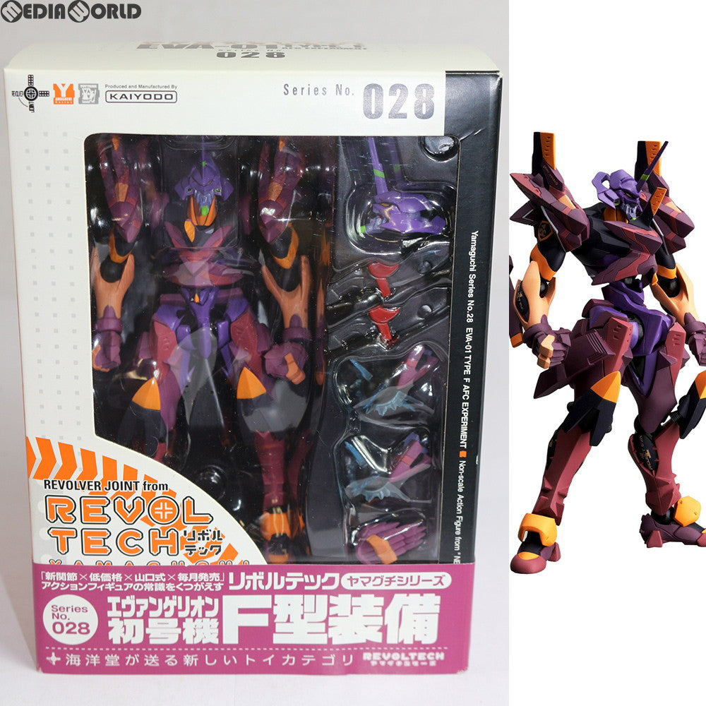 【中古即納】[FIG]リボルテックヤマグチ No.028 エヴァンゲリオン初号機F型装備 新世紀エヴァンゲリオン 完成品 可動フィギュア 海洋堂(20071231)