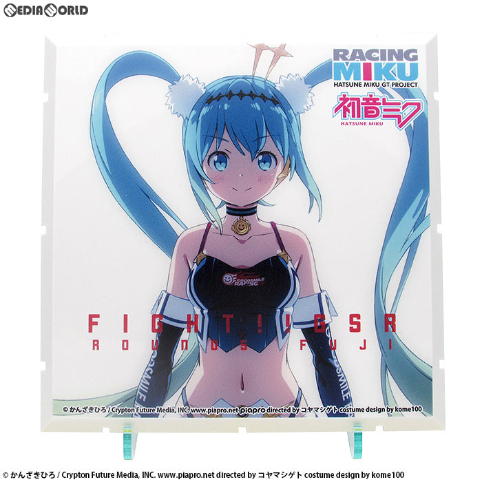 【中古即納】[FIG] じおらまんしょん150 レーシングミク 2018Ver.ピット オプションパネル Rd.5 FUJI フィギュア用アクセサリ ピーエルエム(20181227)