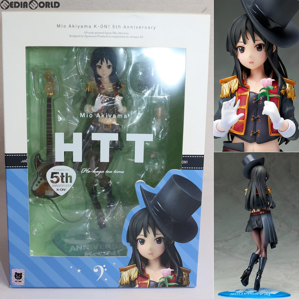 【中古即納】[FIG] アニまるっ!限定 秋山澪(あきやまみお) 〜K-ON! 5th Anniversary〜 けいおん! 1/8 完成品 フィギュア グランマルシェ(20161130)
