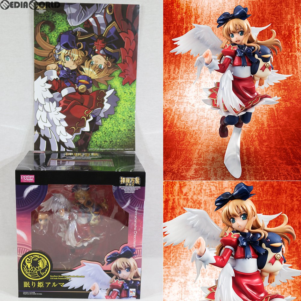 【中古即納】[FIG] 初回特典付属 エクセレントモデル 眠り姫アルマ 神羅万象チョコ 1/8 完成品 フィギュア 一部オンラインショップ&流通限定 メガハウス(20160731)