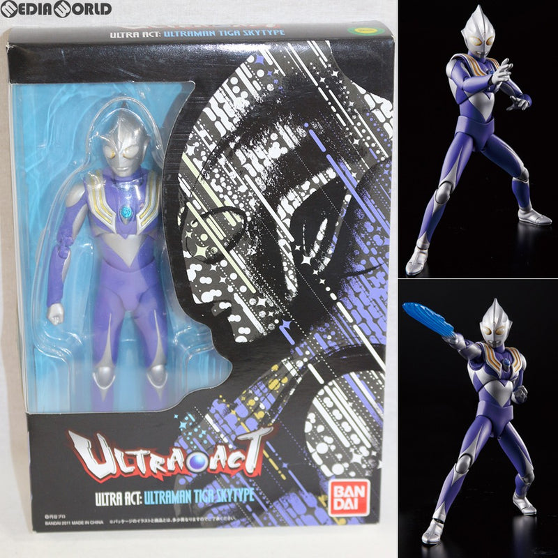 FIG]ULTRA-ACT(ウルトラアクト) ウルトラマンティガ スカイタイプ 完成