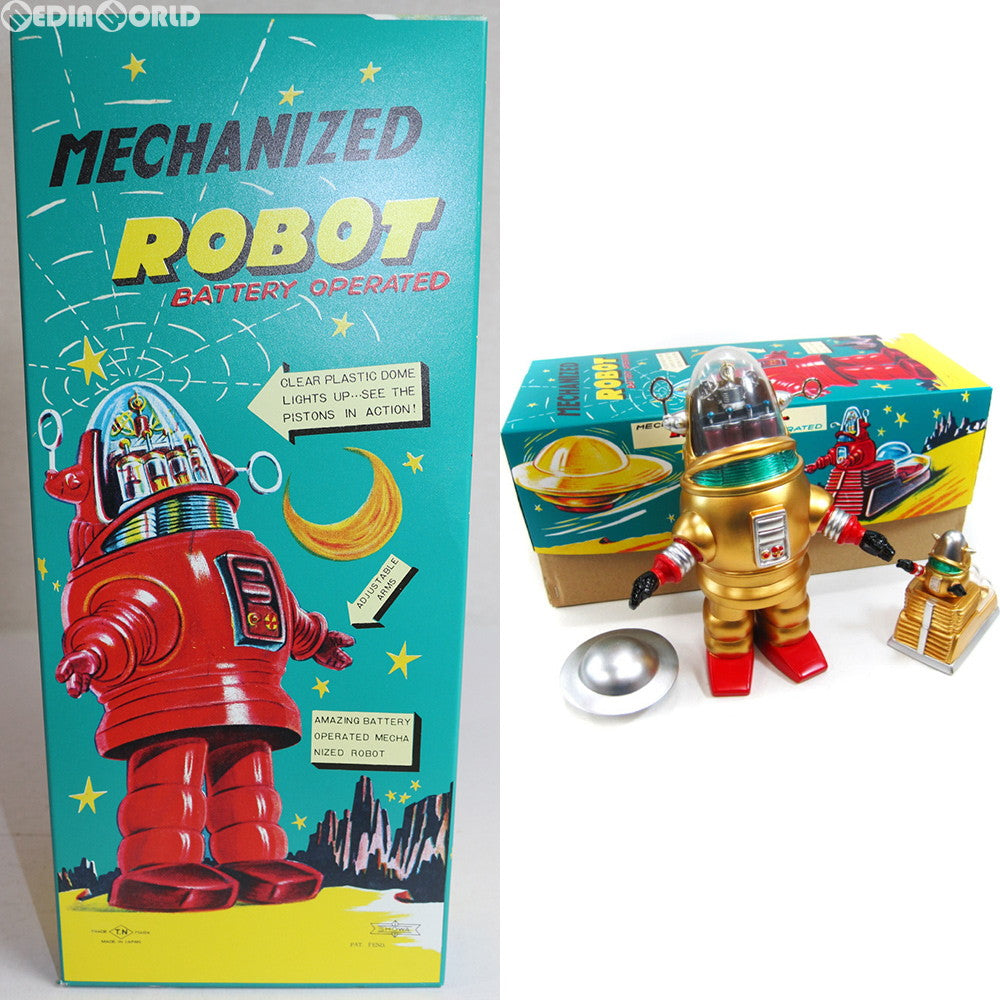 【中古即納】[FIG] MECHANIZED ROBOT(メカナイズド・ロボット) (GOLD ver.) Bセット 完成品 ソフビフィギュア シカルナ工房(20170325)