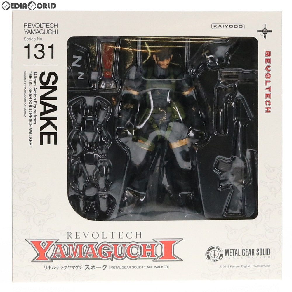 【中古即納】[FIG]リボルテックヤマグチ No.131 スネーク METAL GEAR SOLID PEACE WALKER(メタルギアソリッド ピースウォーカー) 完成品 可動フィギュア 海洋堂(20130415)