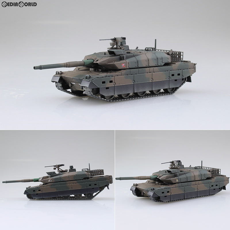 【新品】【お取り寄せ】[PTM] 1/72 ミリタリーモデルキット No.14 陸上自衛隊 10式戦車 プラモデル アオシマ(20190129)
