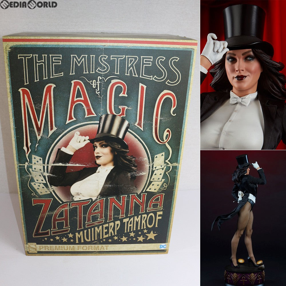 【中古即納】[FIG] プレミアム・フォーマット・フィギュア ザターナ DCコミックス 完成品 サイドショウ(20180531)