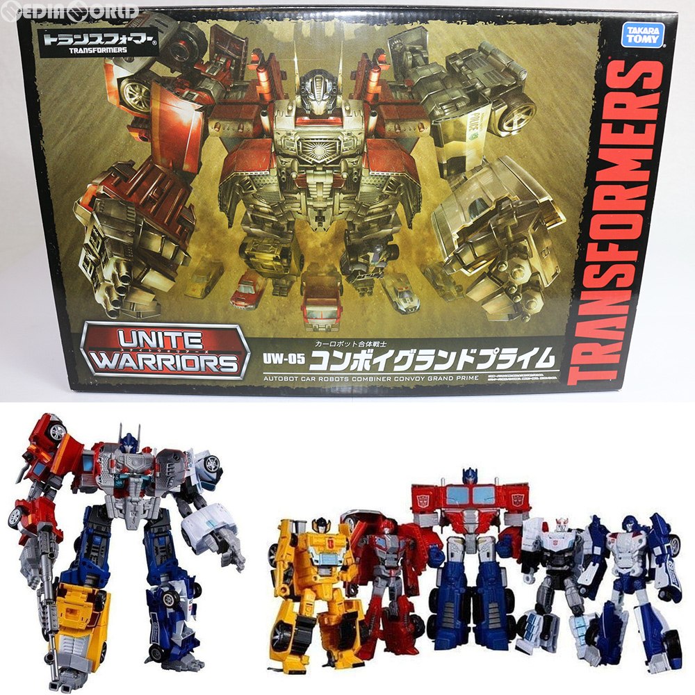 【中古即納】[TOY] トランスフォーマー ユナイトウォリアーズ UW-05 コンボイグランドプライム 完成トイ タカラトミーモール限定 タカラトミー(20160227)