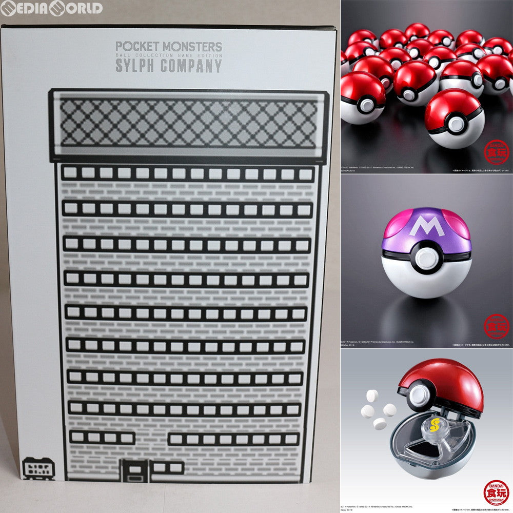 【中古即納】[TOY] (食玩) POCKET MONSTERS BALL COLLECTION(ポケットモンスターボールコレクション) GAME EDITION SYLPH COMPANY 完成トイ プレミアムバンダイ限定 バンダイ(20180323)