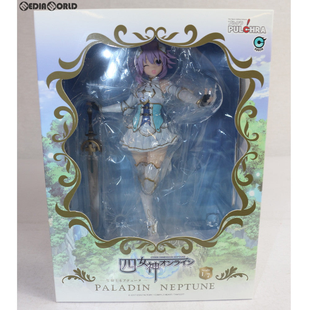 【中古即納】[FIG] 聖騎士ネプテューヌ 四女神オンライン CYBER DIMENSION NEPTUNE 1/7 完成品 フィギュア PULCHRA(プルクラ) (20190511)