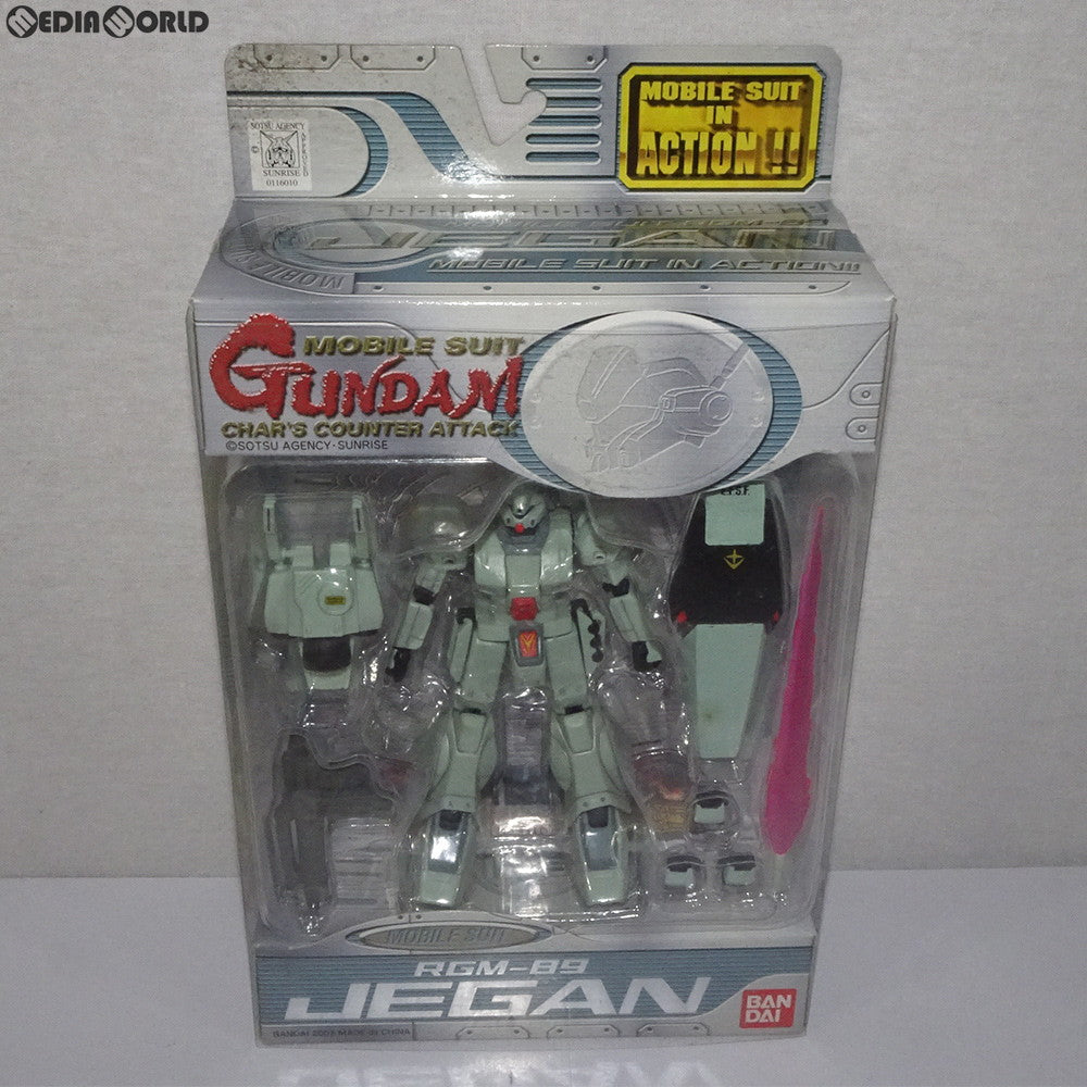 【中古即納】[FIG] MS IN ACTION!!(モビルスーツ・イン・アクション) RGM-89 ジェガン 機動戦士ガンダム 逆襲のシャア 完成品 可動フィギュア バンダイ(20030531)