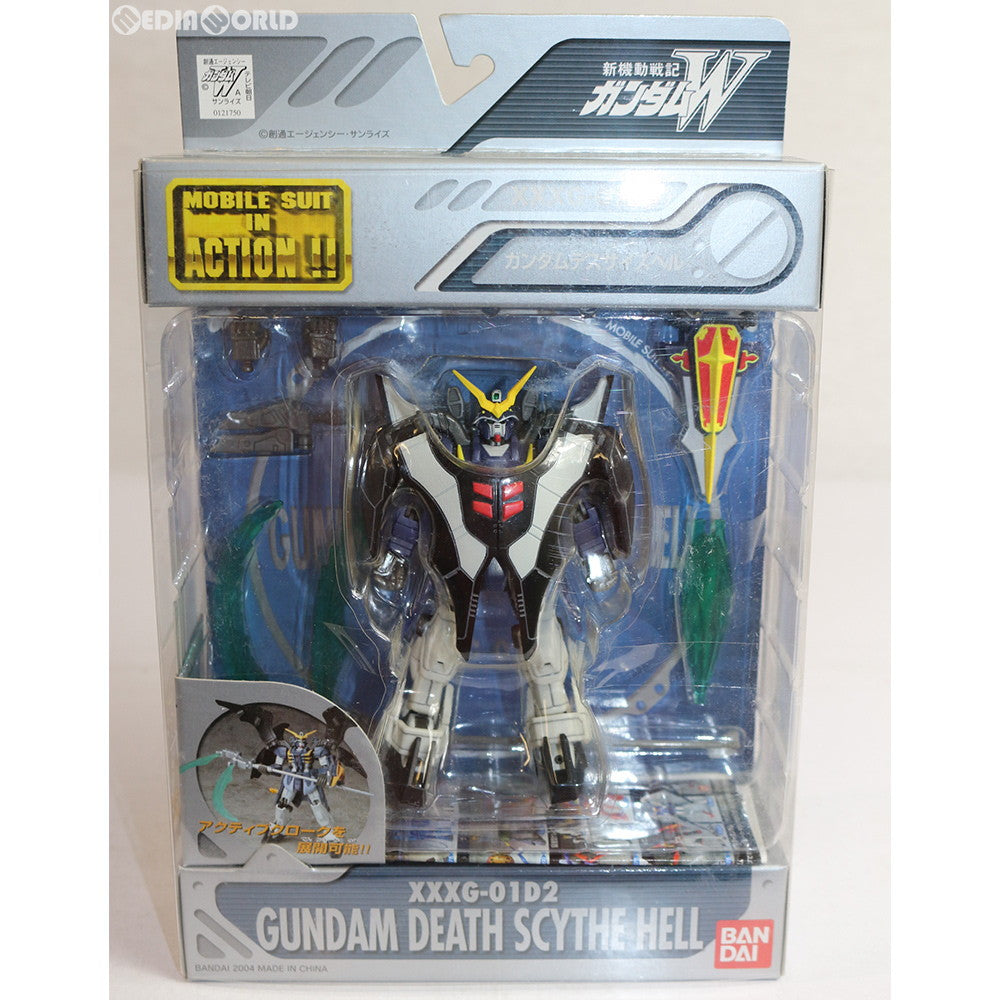 【中古即納】[FIG] MS IN ACTION!!(モビルスーツ・イン・アクション) XXXG-01D2 ガンダムデスサイズヘル 新機動戦記ガンダムW(ウイング) 完成品 可動フィギュア バンダイ(20040212)
