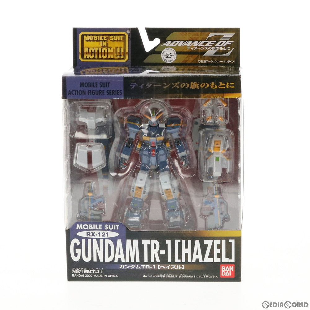 【中古即納】[FIG] MS IN ACTION!!(モビルスーツ・イン・アクション) RX-121 ガンダムTR-1 ヘイズル ADVANCE OF Z ティターンズの旗のもとに 完成品 可動フィギュア バンダイ(20070224)