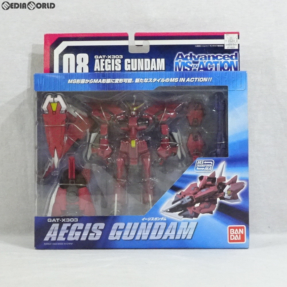 【中古即納】[FIG] Advanced MS IN ACTION(アドバンスド・モビルスーツ・イン・アクション) GAT-X303 イージスガンダム 機動戦士ガンダムSEED(シード) 完成品 可動フィギュア バンダイ(20030430)