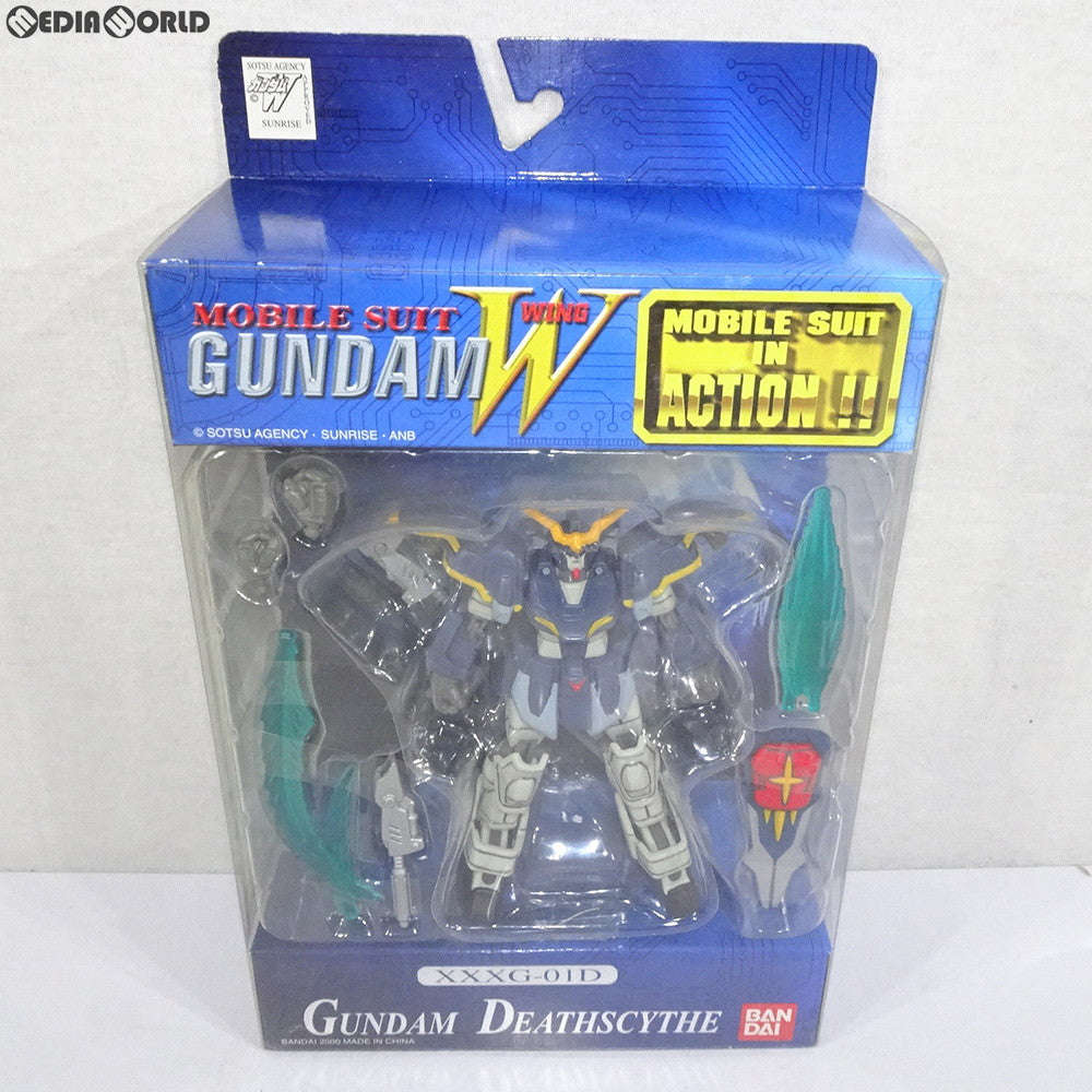 【中古即納】[FIG] MS IN ACTION!!(モビルスーツ・イン・アクション) XXXG-01D ガンダムデスサイズ 新機動戦記ガンダムW(ウイング) 完成品 可動フィギュア バンダイ(20001231)