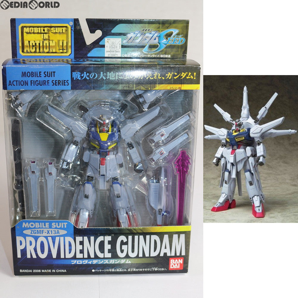 【中古即納】[FIG] MS IN ACTION!!(モビルスーツ・イン・アクション) ZGMF-X13A プロヴィデンスガンダム 機動戦士ガンダムSEED(シード) 完成品 可動フィギュア バンダイ(20060826)