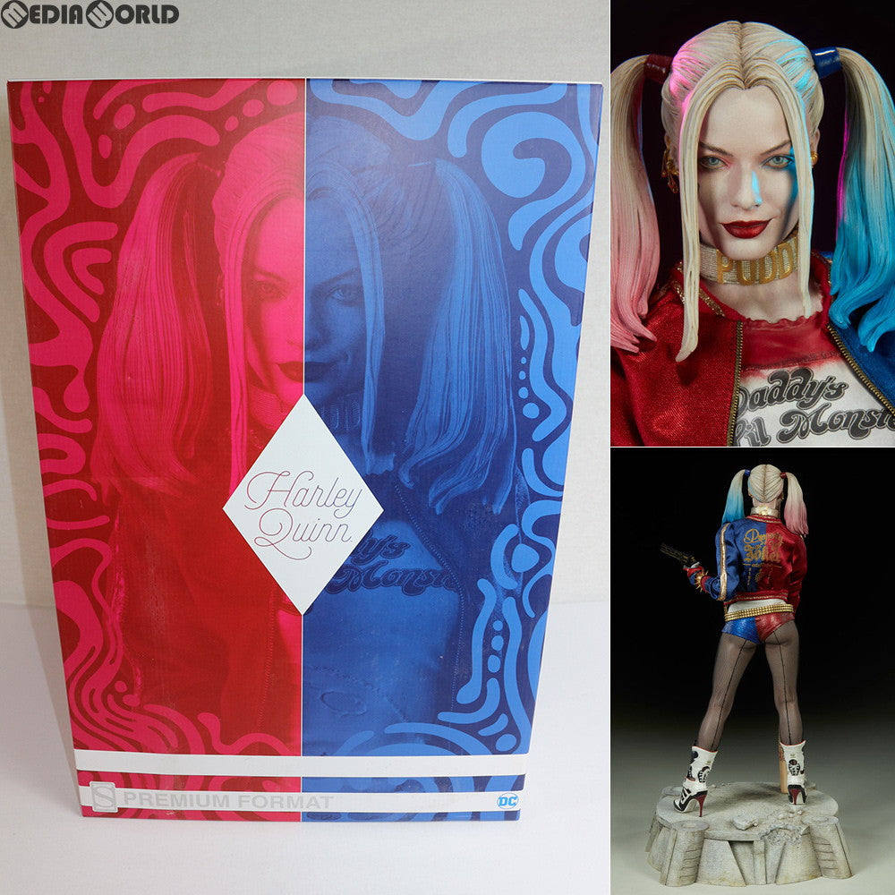 【中古即納】[FIG] プレミアム・フォーマット・フィギュア ハーレイ・クイン スーサイド・スクワッド 完成品 サイドショウ/ホットトイズ(20181103)