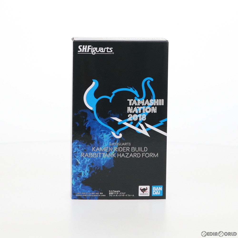 【中古即納】[FIG] S.H.Figuarts(フィギュアーツ) 仮面ライダービルド ラビットタンクハザードフォーム 完成品 可動フィギュア 魂ネイション2018&魂ウェブ商店限定 バンダイスピリッツ(20181026)